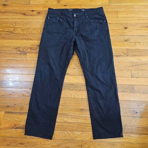 Adriano Goldschmied AG Jeans Mens 36x32 Black Graduate Tailored Leg - Picture 1 of 8